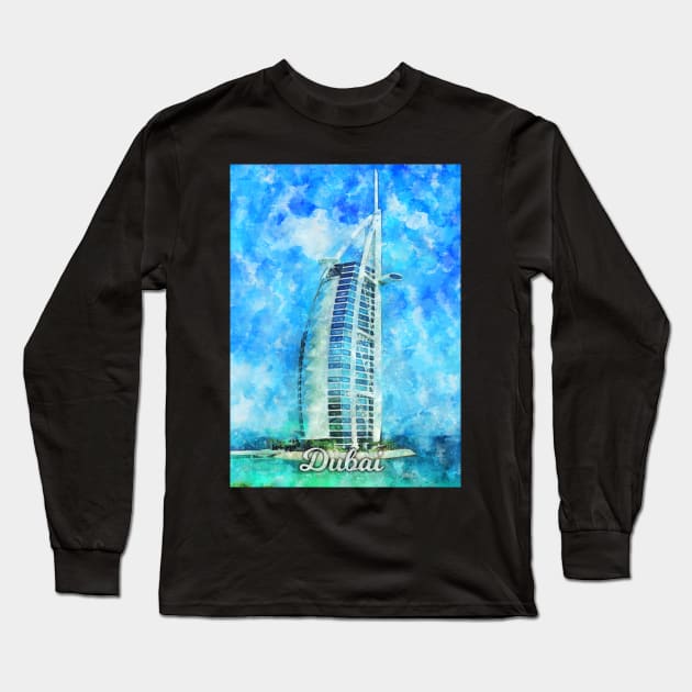 Dubai Long Sleeve T-Shirt by Durro